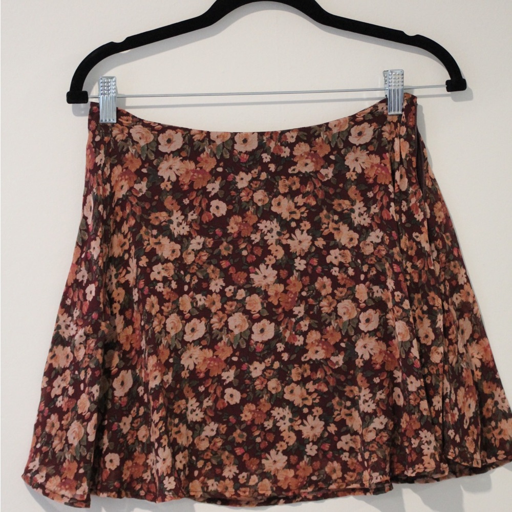 Altard State Floral A-Line Skirt